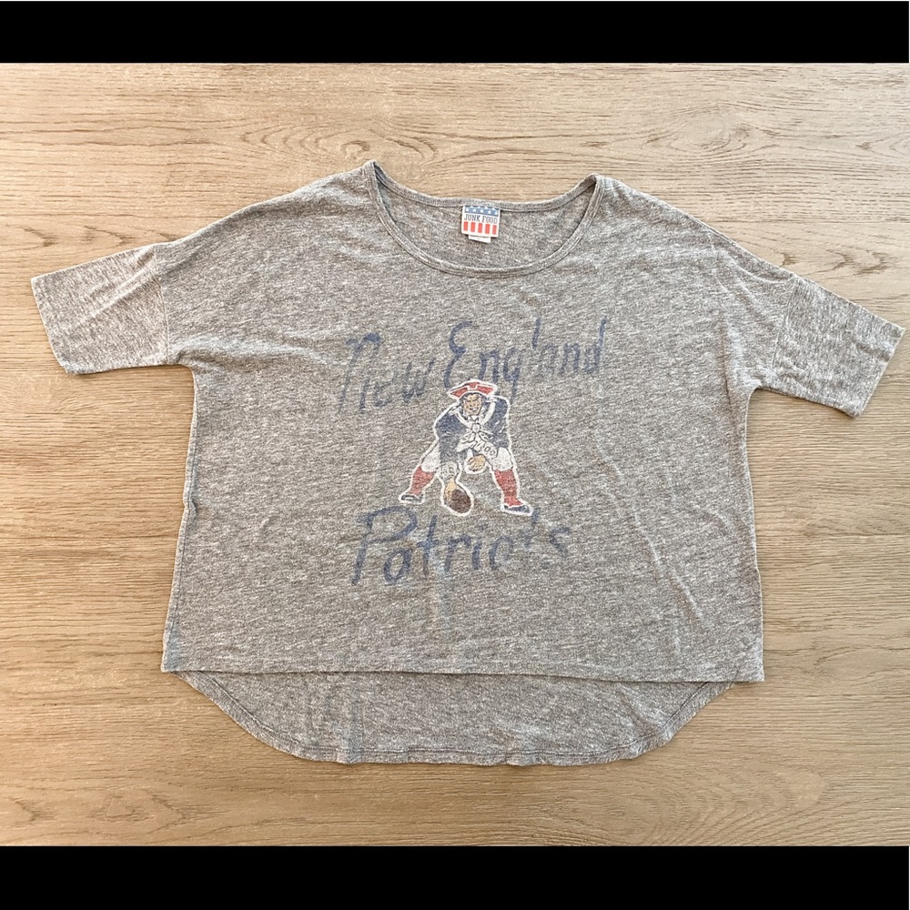 New England Patriots Junk Food Slouch Tee